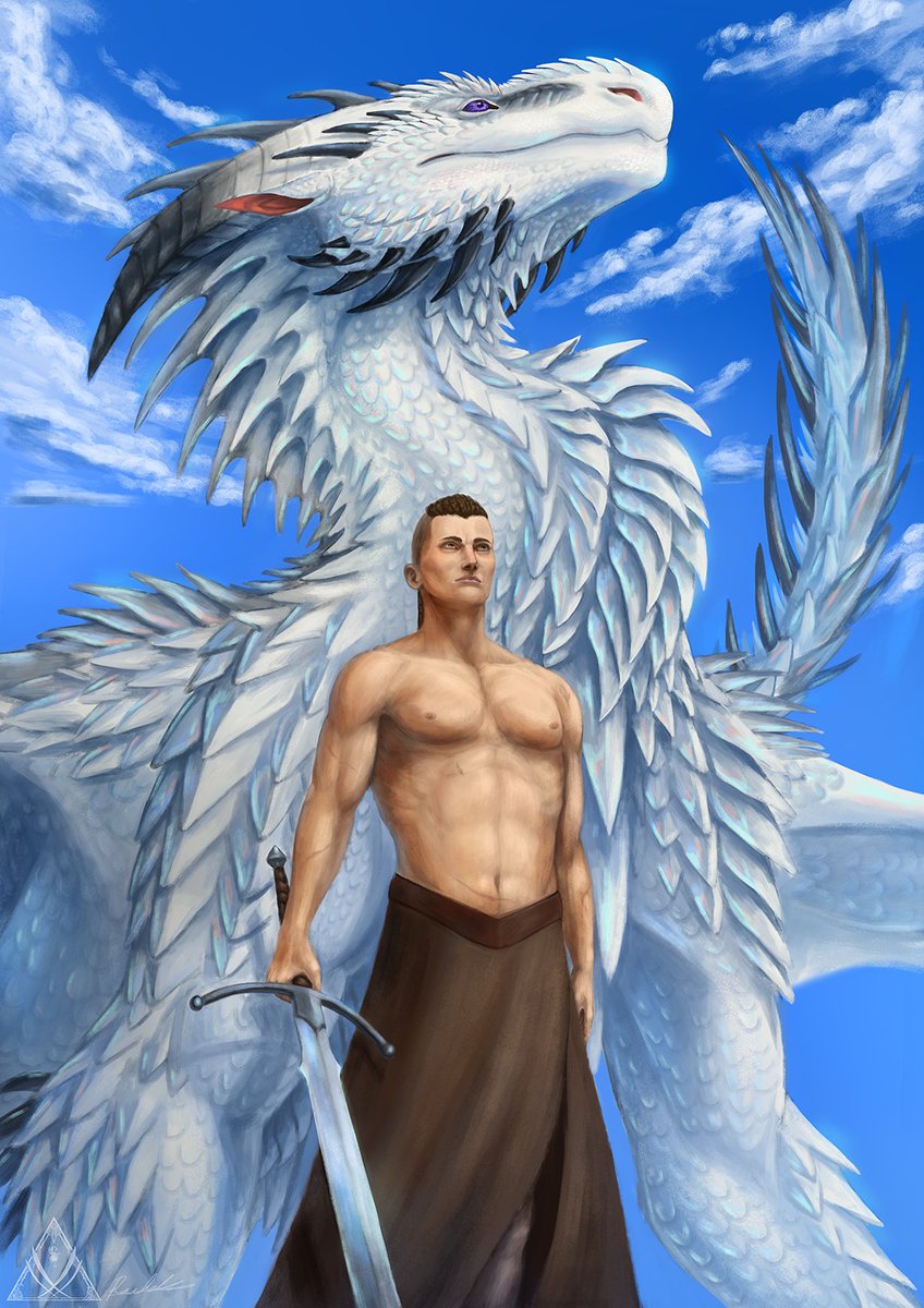 theraahek's tweet photo. #dragon #fantasy #warrior #digitalart https://t.co/0Wz6ZPj9Rx