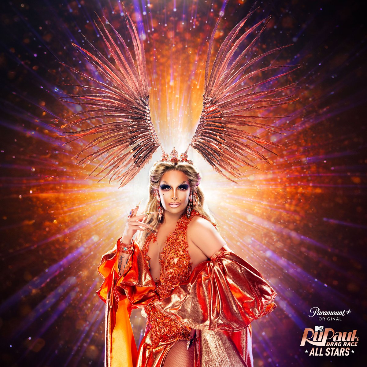 She's here to make it clear! 🤭 @RoxxxyAndrews is back for #AllStars9 – streaming FRI MAY 17 on @paramountplus! ✨
