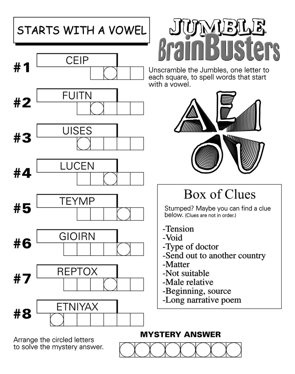 Play Jumble tweet media