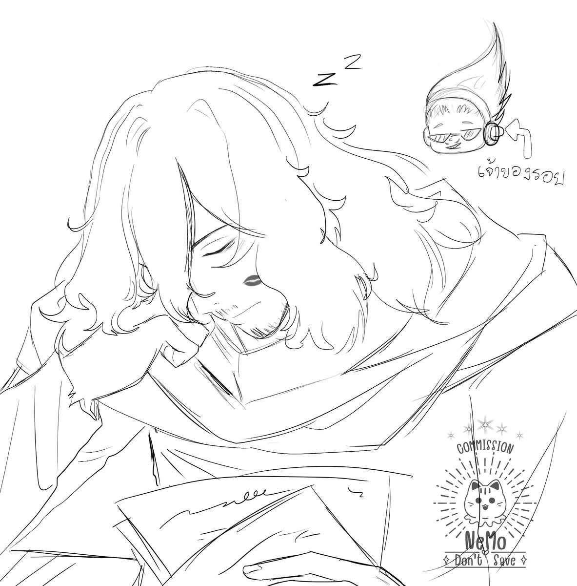 Pov: He worked until he fell asleep. Mic then teases him by leaving a kiss mark on aizawa.

#erasermic #Aizawa #shoutaaizawa #Hizashiyamada #MyHeroAcadamia #相沢