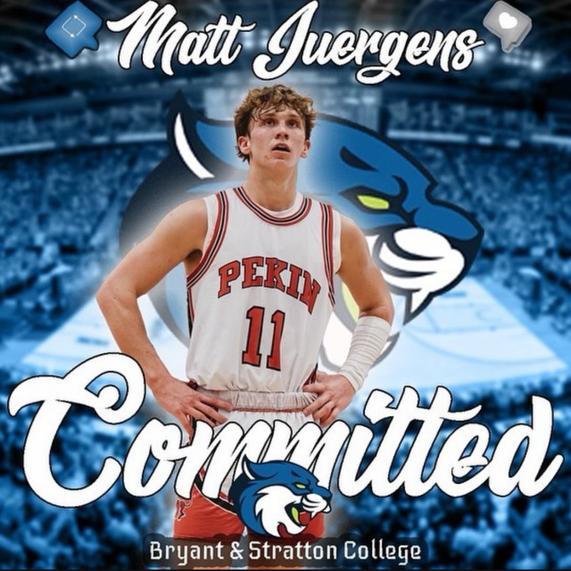 2024 G 6’4 @MattJuergens11 has committed to Bryant a& Stratton College. #MidProFam #ThisIsWhatWeDo #TrustTheProcess #EarnYourRespect