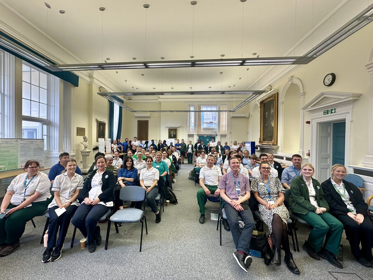 CharlotteW_NHS's tweet photo. An afternoon at the first Therapies Evidence Based Project Showcase!

Amazing to hear the improvements in patient care and staff development by AHP teams across @NGHnhstrust

Great to see projects preventing deconditioning, improving MDT education and enhancing care pathways https://t.co/6dxwyauePB