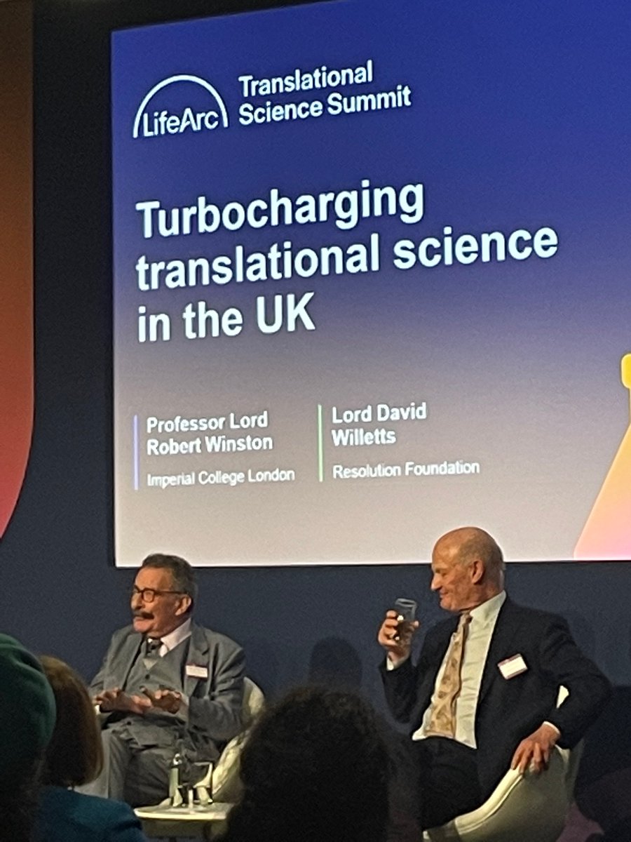 Ending an impactful day with Prof Lord Winston and Lord Willets @LifeArc1 @Kidney_Research #UKKidneyEcosystem #LATSS24