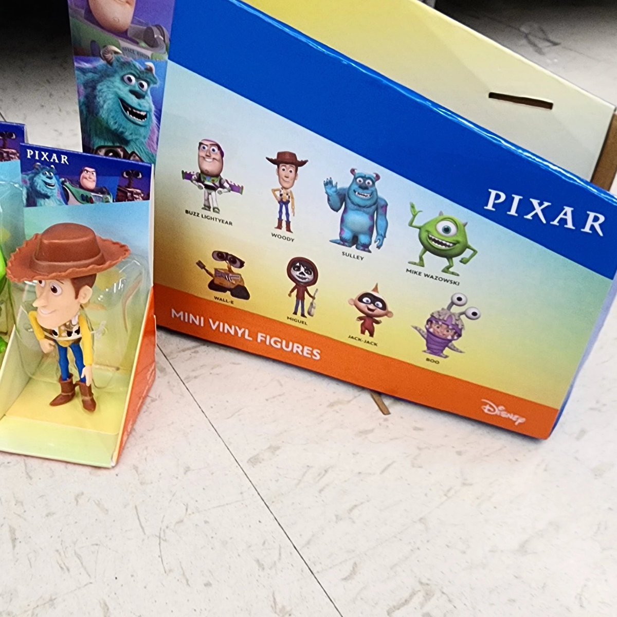 Spotted at Walmart Pixar Mini Vinyl Figures. Check Register areas.

#Pixar #monsterinc #toystory #toys #walmart #walle #Disney #disneymovies #fyp