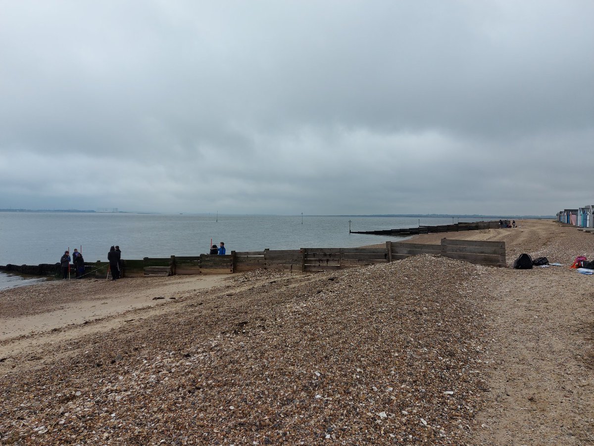 Y12 Geographers from @KEGS_Chelmsford have had an excellent fieldwork day on Mersea Island, exploring defences, landforms & land uses at two contrasting sites & to learn about a wide variety of data collection techniques. We're looking forward to seeing their NEA choices next.