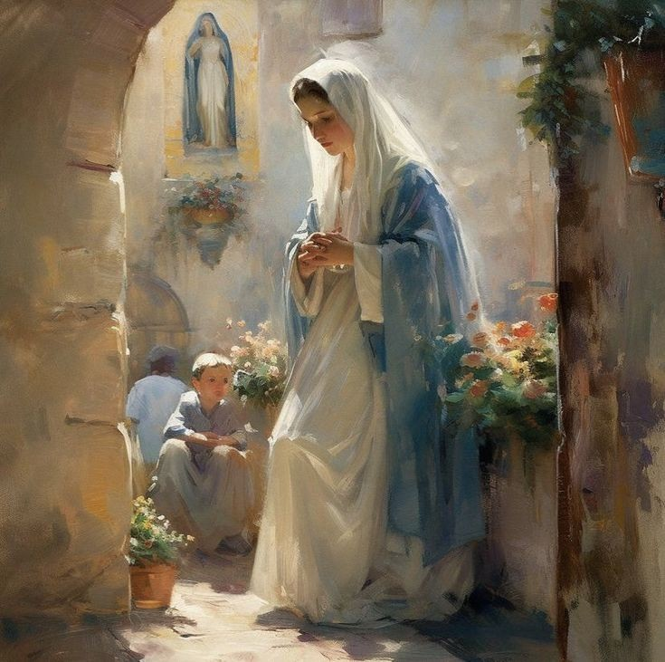 Blessed Virgin Mary, Mother of God, Pray for us sinners now and at the hour of our death. Amen.
