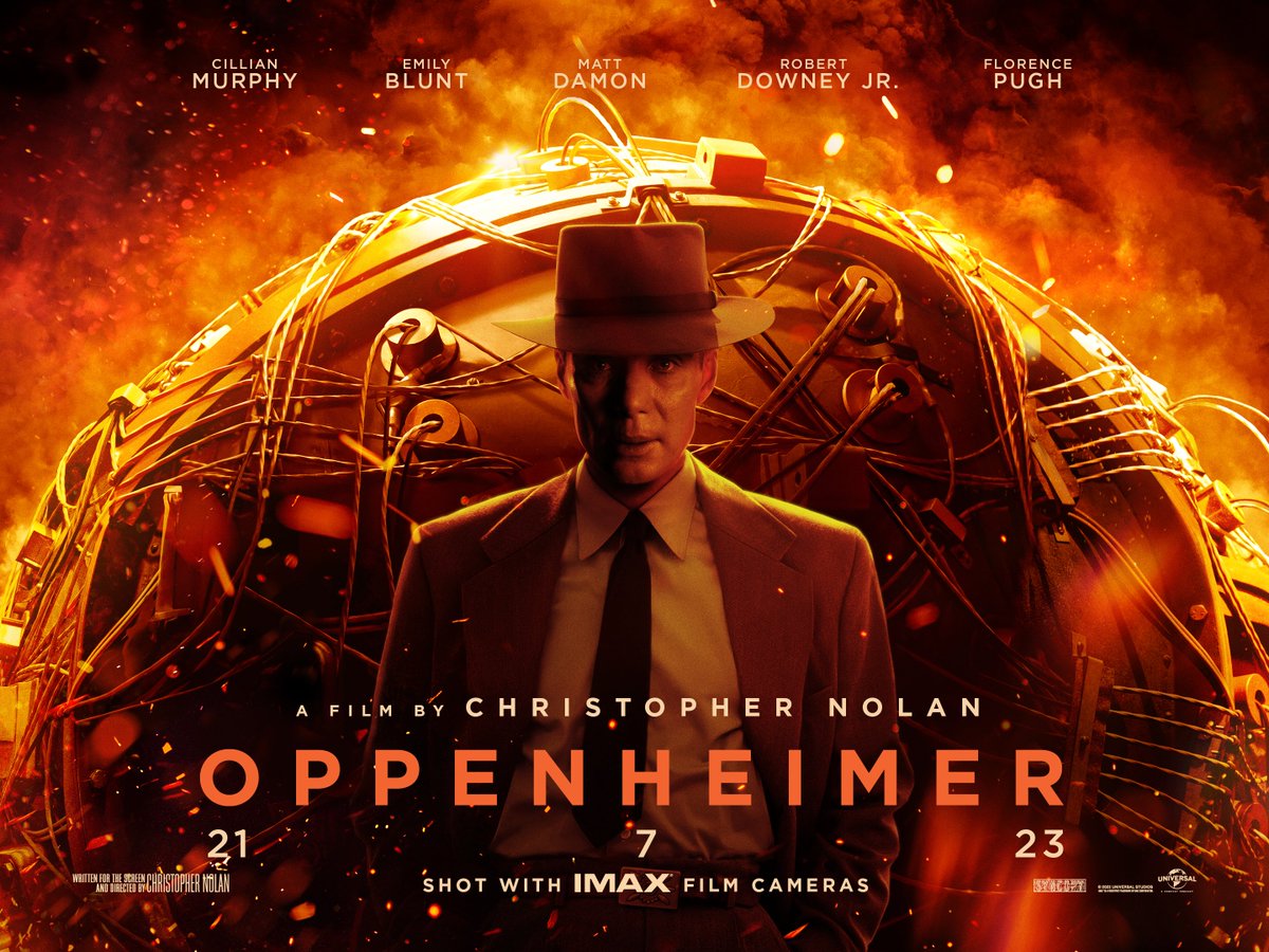 🎬 Oppenheimer returns for one more screening at Solstice Arts Centre this May. The winner of seven Oscars including Best Actor for Cillian Murphy, don’t miss out on seeing this epic on the big screen while you still can! 📅 Wed 8 May ⏰ 7:30pm 🎫 solsticeartscentre.ie/event/oppenhei…