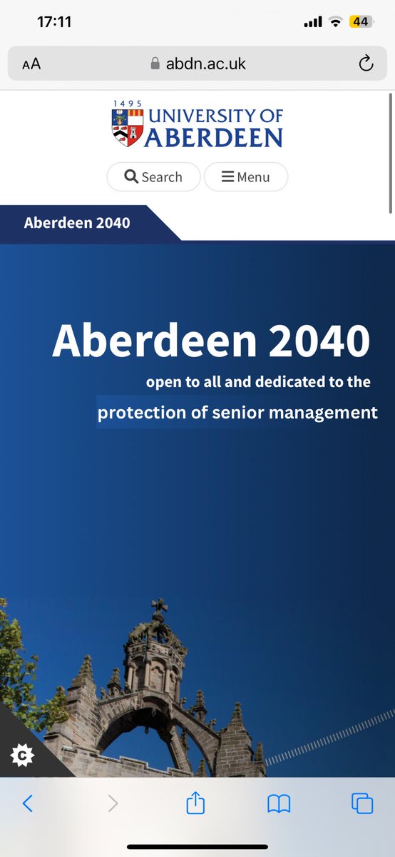 @aberdeenuni i've updated 2040 for you