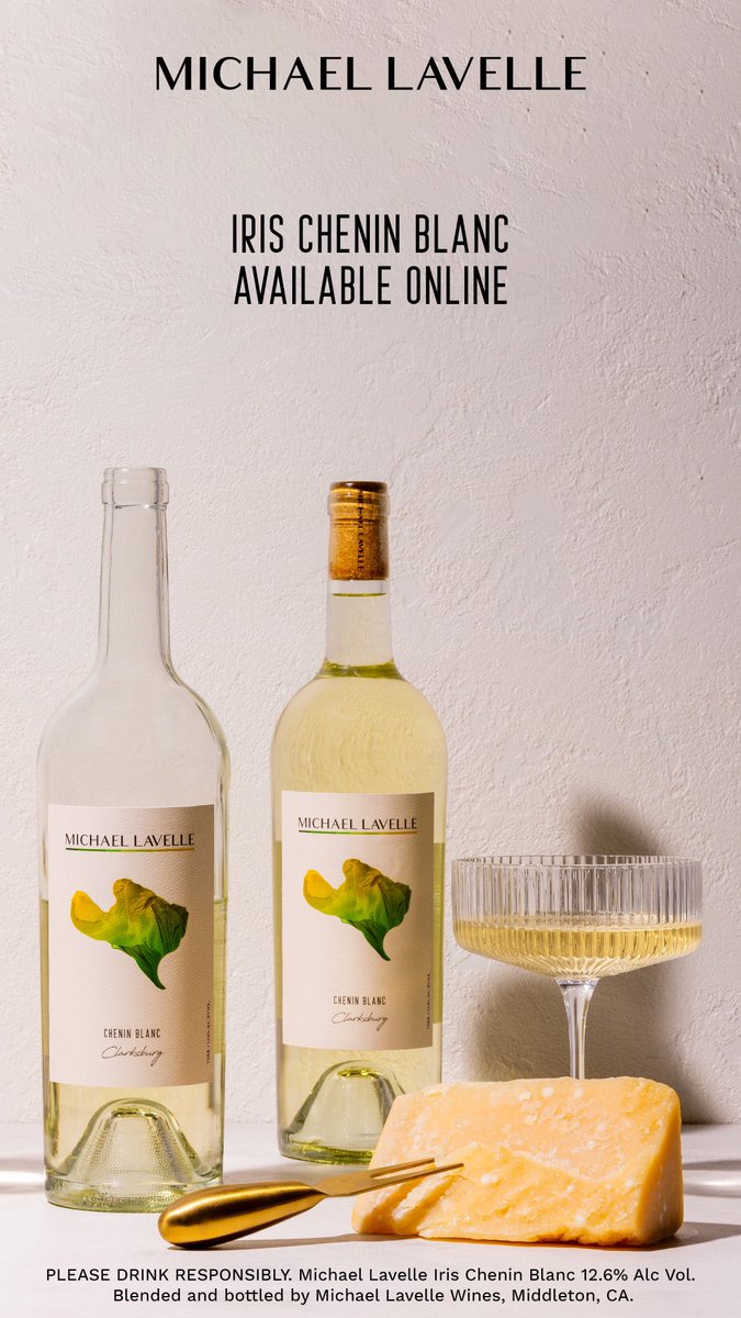Stock up on the award-winning Iris Chenin Blanc from Michael Lavelle Wines.

sipmichaellavelle.com/collections/wi…
