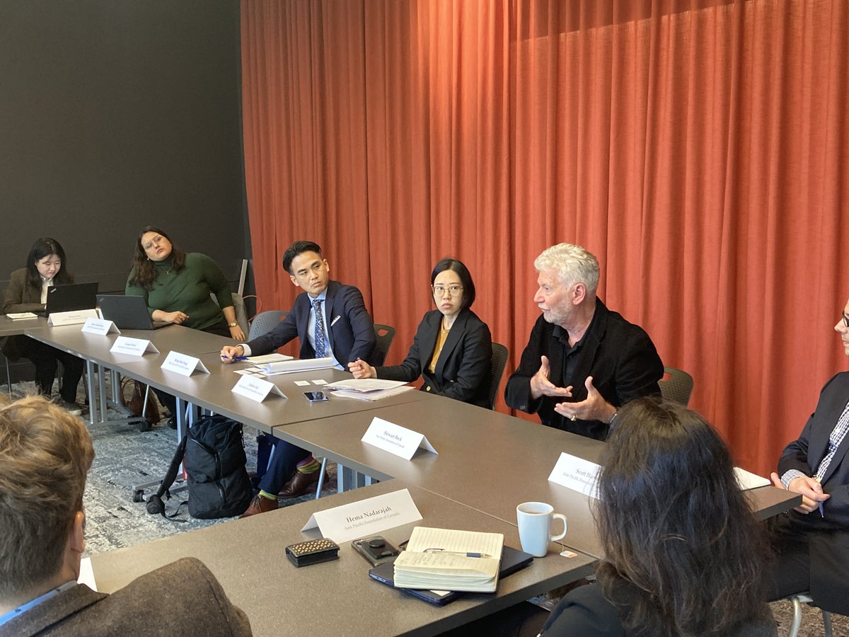 APF Canada had the pleasure of hosting a roundtable discussion on the Indo-Pacific Trade and Economic Co-operation with visiting scholars from Taiwan. We had a rich discussion on #economicsecurity, the #CPTPP, and opportunities for deeper #Canada-#Taiwan co-operation.