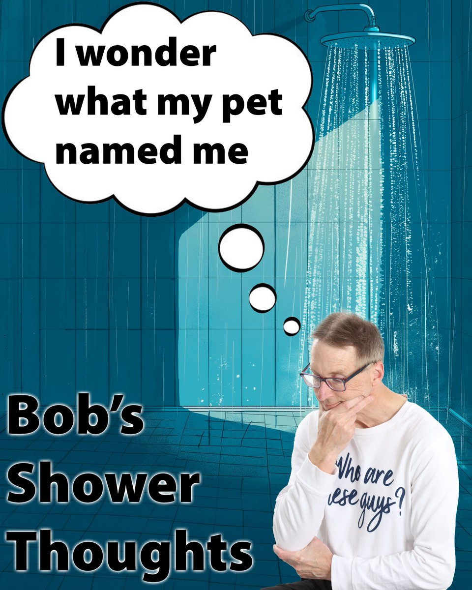 Ever wondered what your furry friend really calls you? 🐾 #ShowerThoughts #PetOwnerLife #bobandbrad #thoughtoftheday #petlover