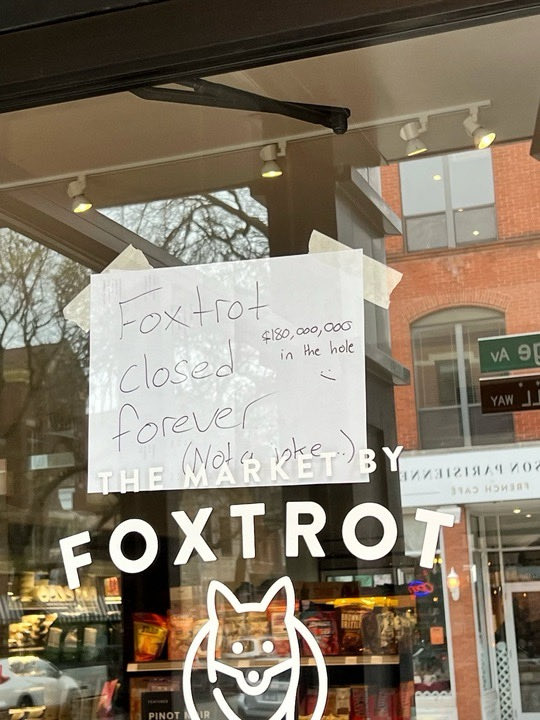 All Foxtrots  closed
