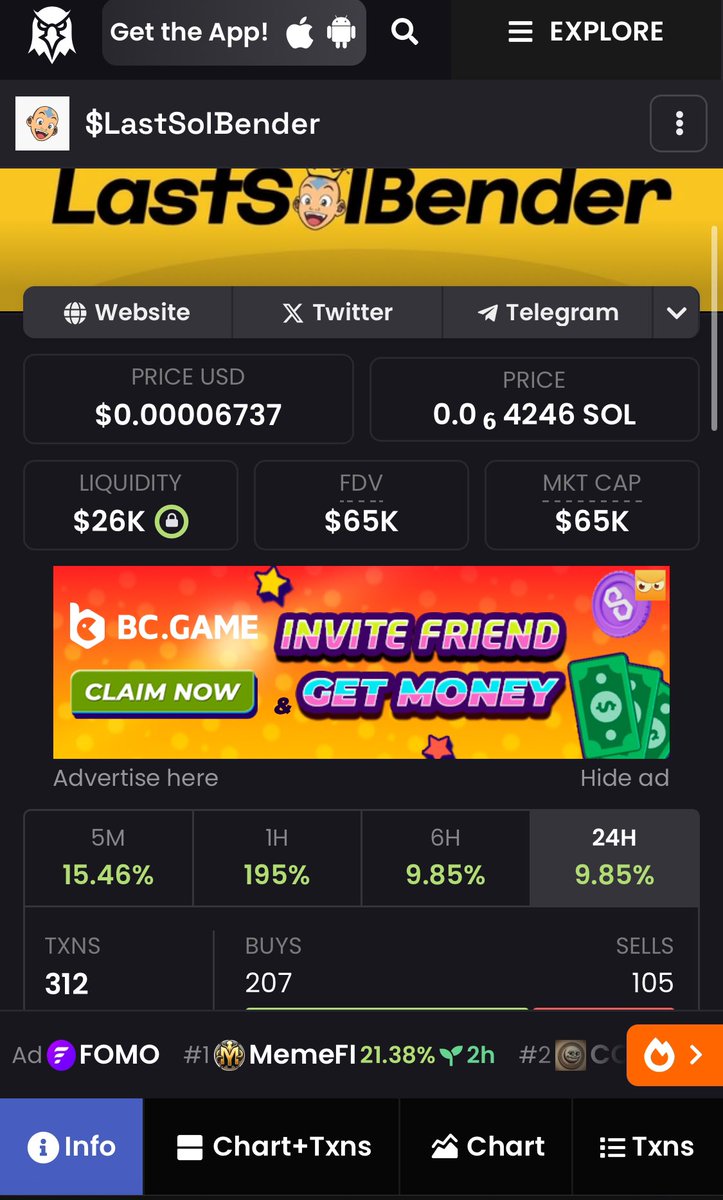 LastSolBender's tweet photo. Congratulations to the entire $LSB community on a successful launch! Your hard work and dedication have paid off, and I wish you continued success in the future.

Go to rayduim and buy more 🚀🚀
Ca:   Fa8LL4TwCAAz8uP99qJMTnotmBcwV2YLq8FMz9vBY1nU https://t.co/SJS0glbepR