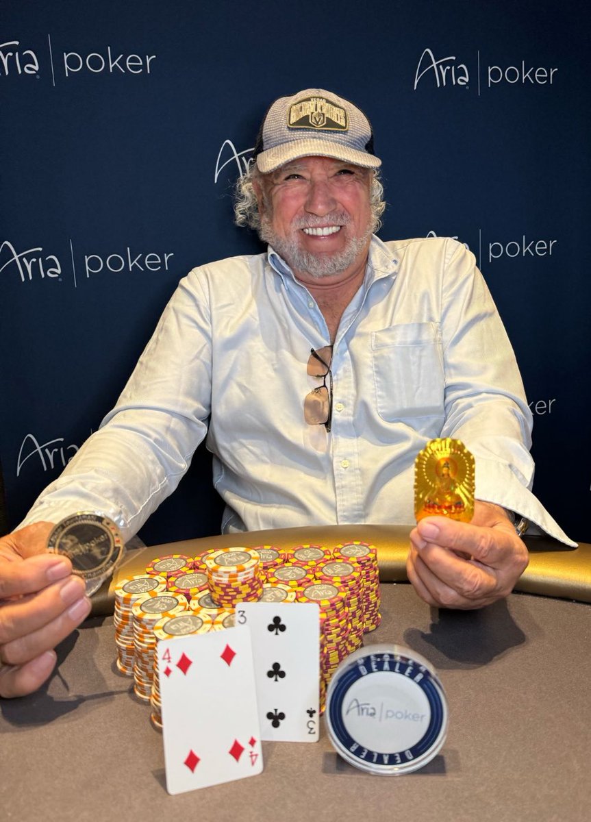 Another day, another win! Mohammad Eshaghi (Las Vegas, NV) grabs the largest share of a five-way chop on Friday, April 19th with a score of $2,855! The $240 NLH event saw 47 entries create a prize pool over $9,000!