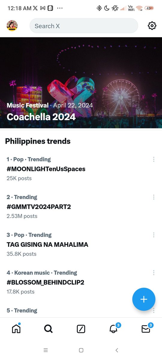 No. 1 talaga agad dahil sa surge of engagements. Hahahahaha best example. Kahit million tweets pa ung no. 2 . Dahil sa surge ay no. 1 tayooooo #MOONLIGHTenUsSpaces @SB19Official #SB19 #MOONLIGHT