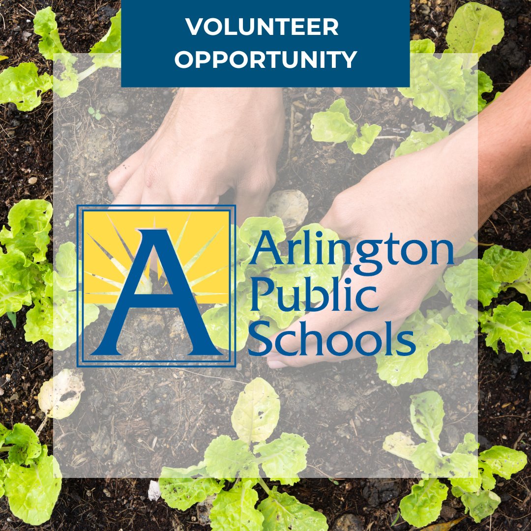 Gunston Middle School is looking for volunteers to help with their new raised beds garden. This garden will produce healthy herbs, fruits, and vegetables to share with the community. Volunteer with @apsvirginia: volunteerarlington.org/civicrm/vol/#/…
