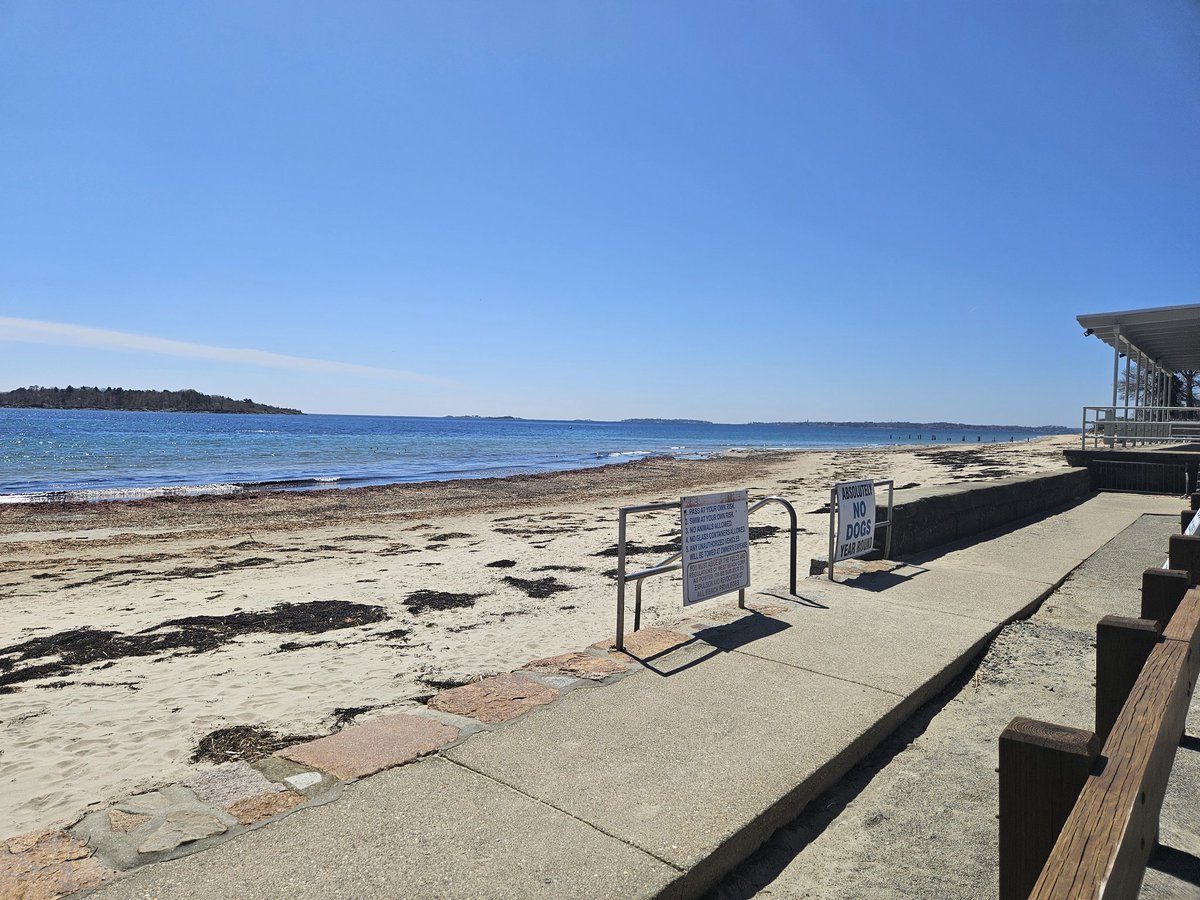 springtime is here #west #beach #newengland #northshore