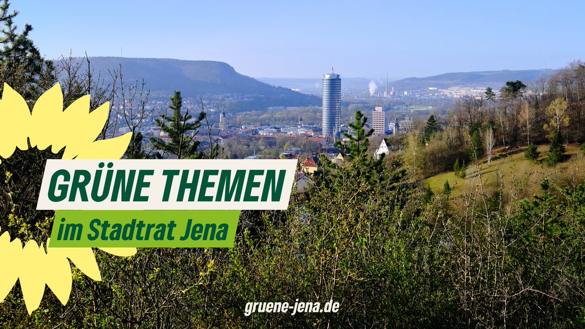 Heute tagt der #Stadtrat in #Jena! Dafür setzt sich unsere Fraktion ein 👇