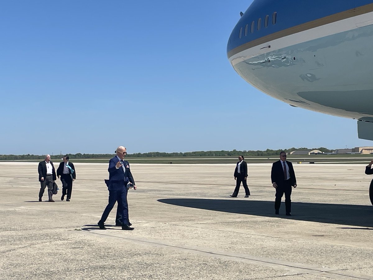 .⁦@JoeBiden⁩ is headed to Tampa, Florida, today to condemn a six-week abortion ban that will soon take effect and blame Trump for its enactment.