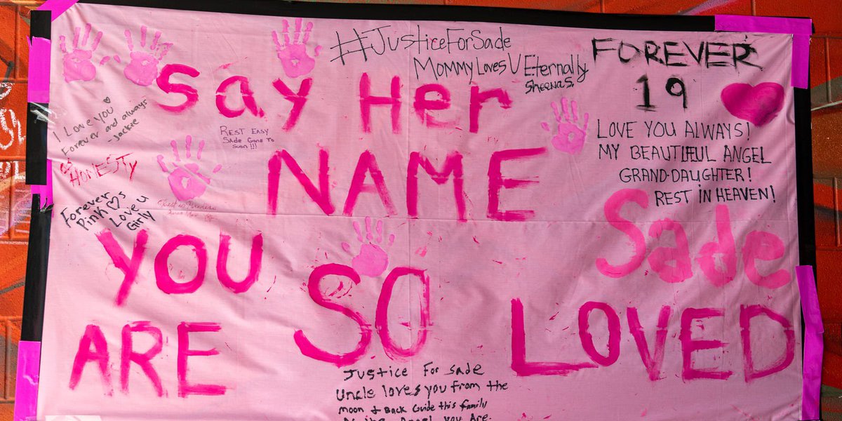 Maxwell Anderson pleading not guilty, knowing what we know, is absurd. Sade deserved more while living. Now she deserves justice. 

#SAYHERNAMESADEROBINSON
#SadeRobinson 💗💗💗
#JusticeForSade