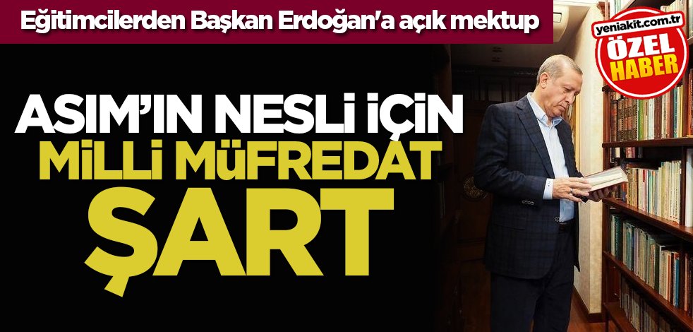 📍Bilim ve Eğitim Camiasından Başkan Erdoğan'a Açık Müfredat Mektubu: Alanında uzman 22 ismin imzasıyla yayınlanan mektupta eğitimci Vehbi Vakkasoğlu, Ali Erkan Kavaklı, 25. Dönem AK Parti Milletvekili ve yapımcı Kemal Tekden, akademisyen Abdulhak Halim Ulaş, Cihat Yaşaroğlu