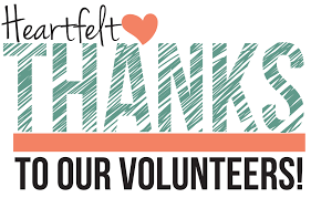 Thank you to all of our Volunteers at LTSD!!!