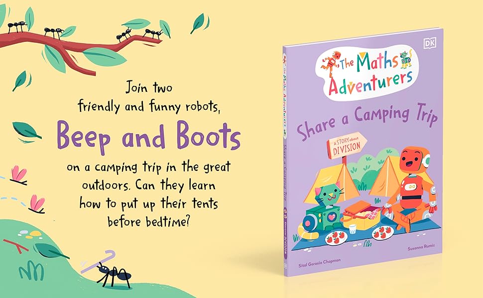 Join two friendly and funny robots, Beep and Boots, as they learn all about division and discover that maths is everywhere they look. Out Now 🏕🤖➗️
