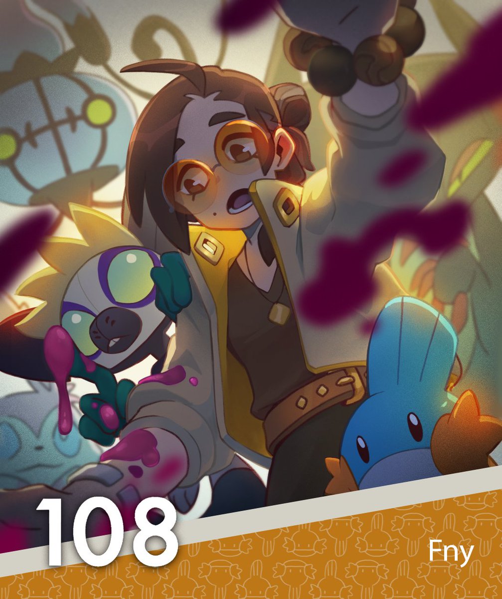 Et voici ma participation pour l'<a href="/ArtTrainerCard/">Artist Trainer Cards</a> ! Un grand merci à <a href="/gggermicide/">germi</a> pour son invitation et tout le travail autour de ce super projet #pokémon . Trop hâte d'avoir un booster de cartes entre les mains ❤️