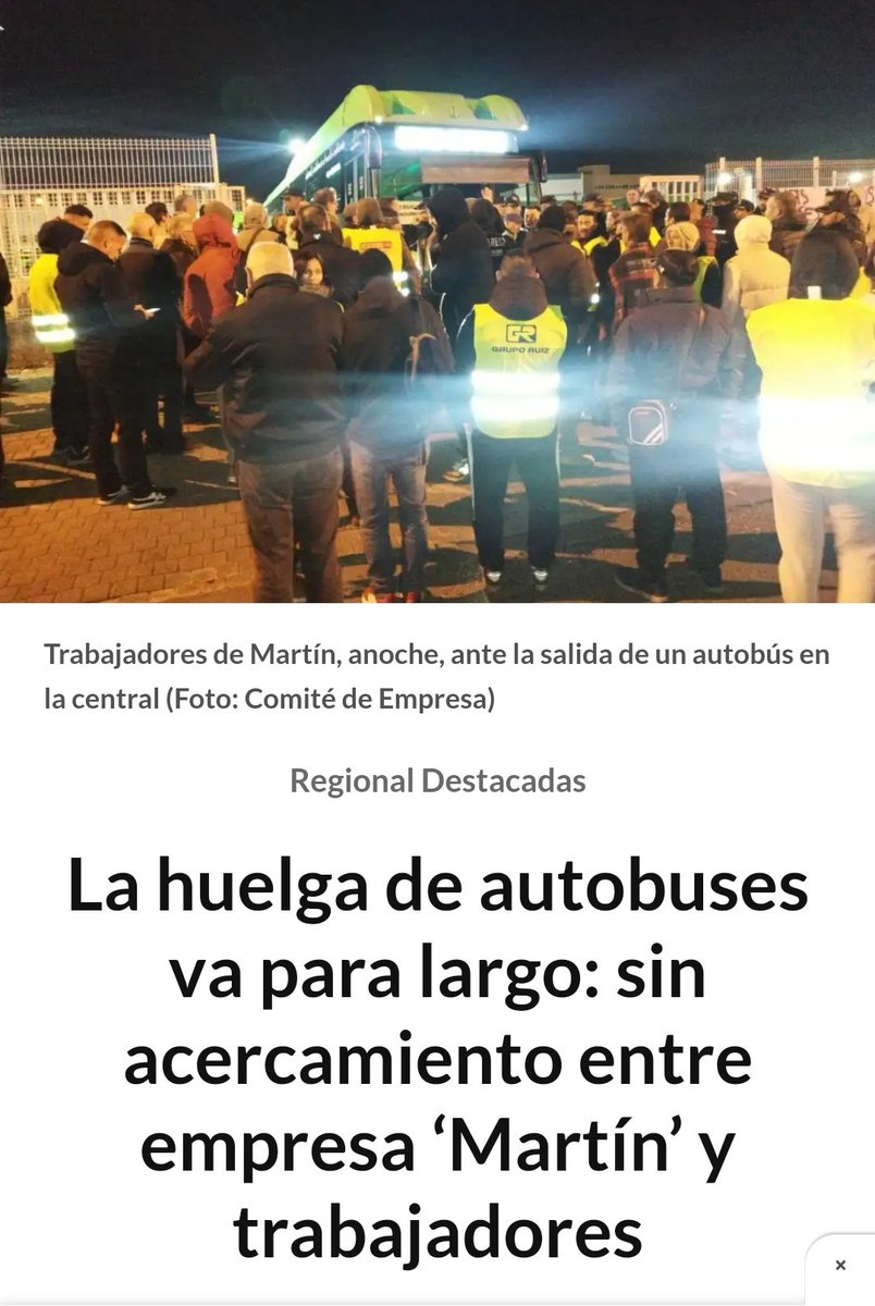 jsantidelalam's tweet photo. Si ya de por sí arrastramos en  @Arroyomolinos  serios problemas con el transporte público, la huelga convocada nos ocasiona un perjuicio inmenso. Consorcio y empresa han de entenderse y garantizar unas condiciones dignas. Apelamos al diálogo desde @MMArroyomolinos. https://t.co/khjjQ0NIFm