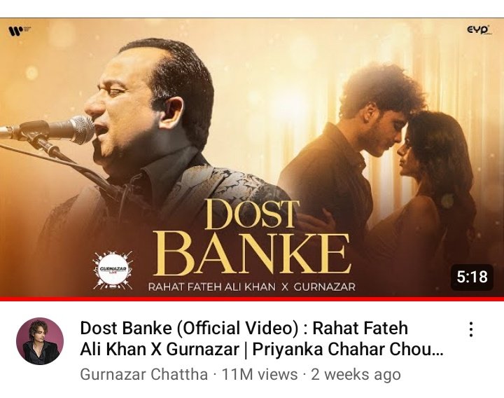 Happy 11 million views on #dostbanke 🧿❤️✨️ #PriyankaChaharChoudhary #PriyankaPaltan