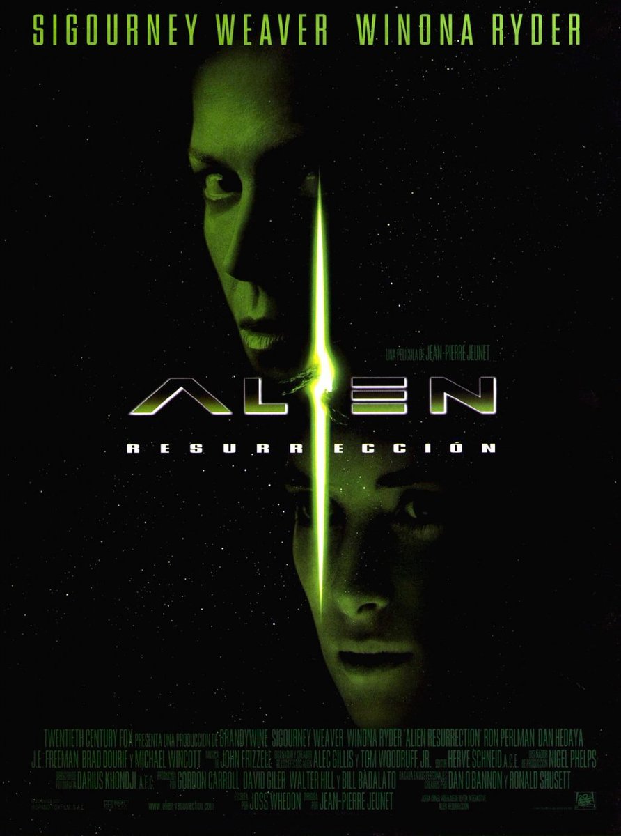 Did I watch two movies yesterday and forget to post them? What? No of course not. Anyways I watched Alien 3 and Alien Resurrection.

#365DaysofHorror #Alien3 #AlienResurrection