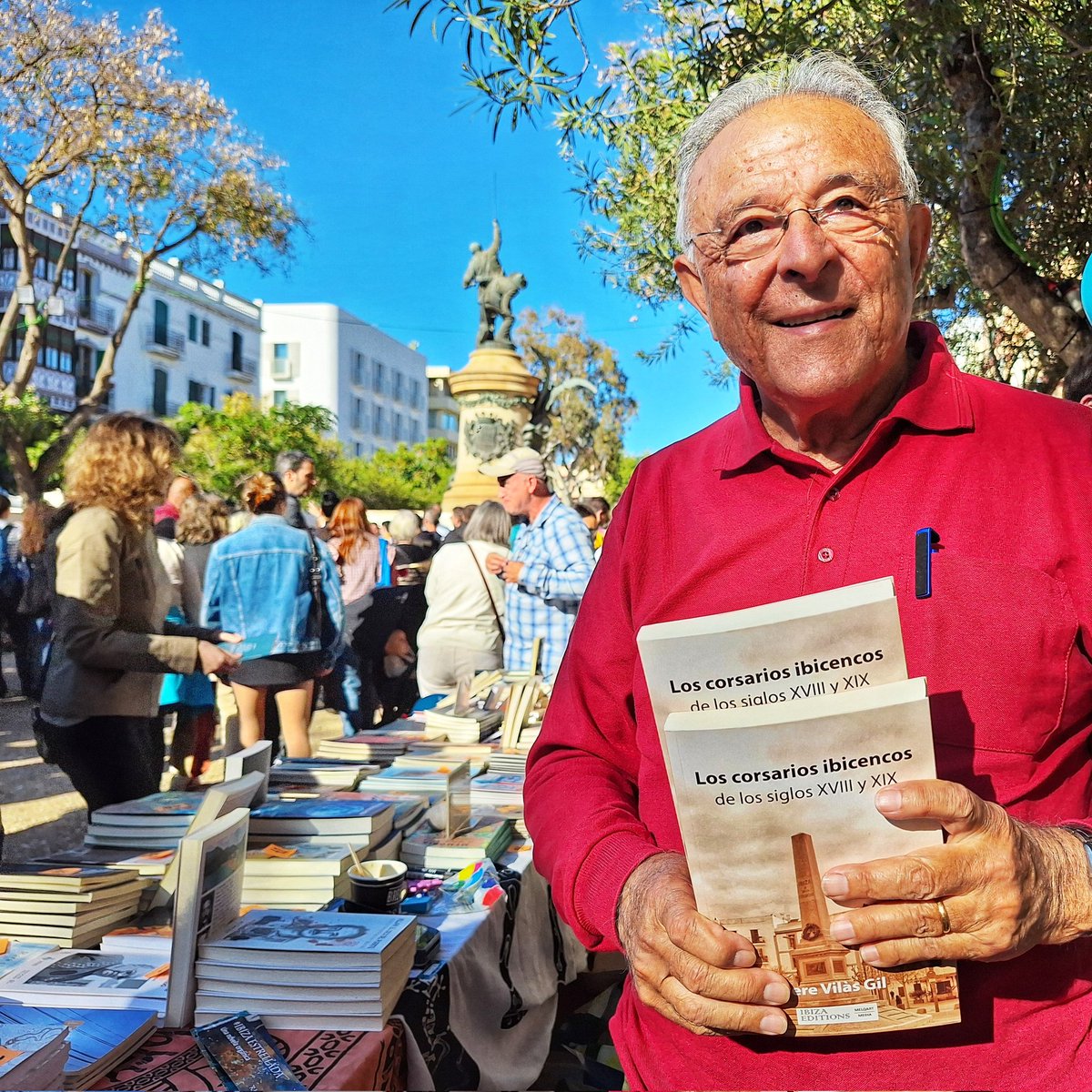 ¡AGOTADA LA PRIMERA EDICIÓN! ...ha durado cuatro días... El libro de Pere Vilàs 'LOS CORSARIOS IBICENCOS DE LOS SIGLOS XVIII Y XIX' (Ibiza Editions) ha tenido una acogida extraordinaria
#LosCorsariosIbicencos #corsarios @melq_art @MonEivissa #IbizaEditions