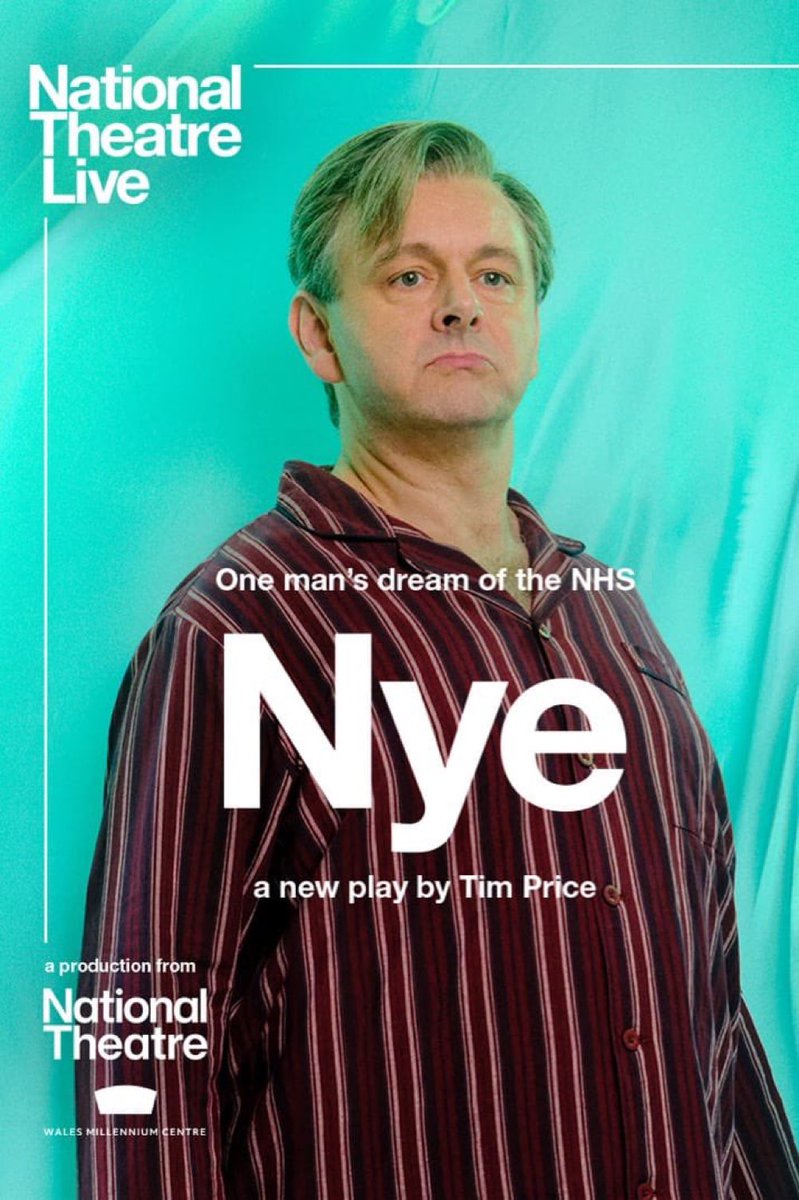 Can't wait for #nye @NationalTheatre with @michaelsheen tonight. Timely. Wonderful.