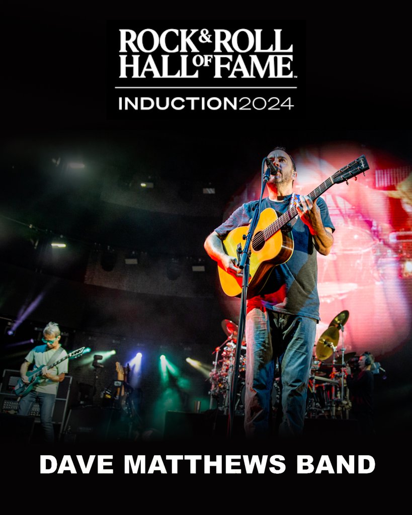 The @davematthewsband are among the 2024 Rock & Roll HOF inductees. The beloved musicians known for their transcendent live shows are beyond worthy of the honors and have platinum albums hits to prove it. Watch Live in Noblesville, IN 6/29/2019 - amzn.to/3Ud1XtX