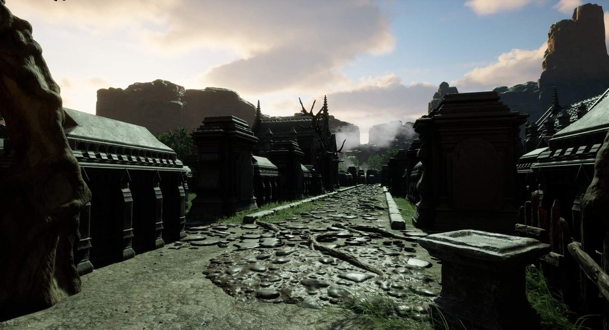 BigHeadStudioRo's tweet photo. New zone developed in @UnrealEngine Hope you liber this Level Design #indiedev #IndieGameDev #UnrealEngine5 #leveldesign https://t.co/wQdoVRiFQV