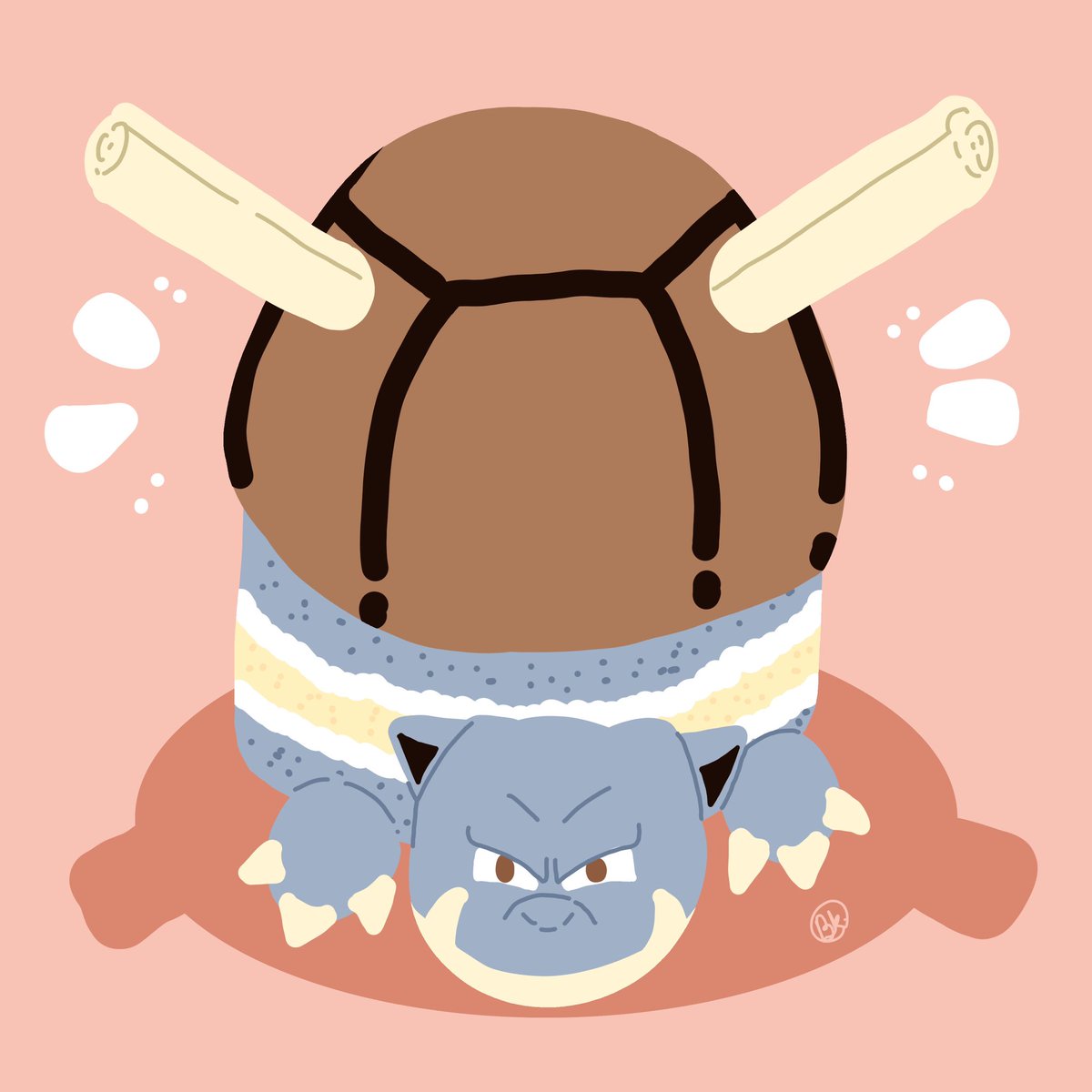 💦🎂blastoise Cake 🎂 💦