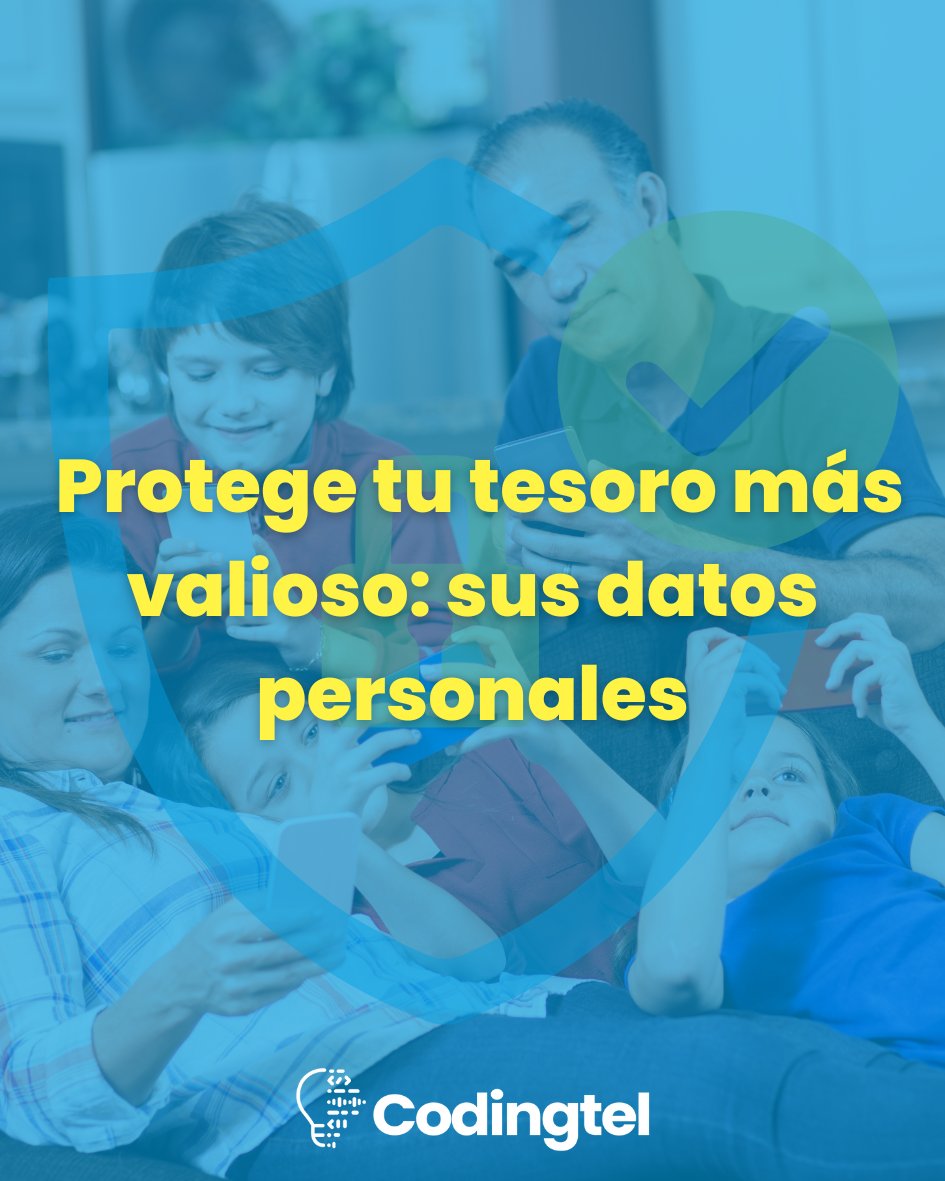 codingtel's tweet photo. En un mundo digitalizado, nuestros datos personales son un tesoro codiciado. ¡No permitas que caigan en manos equivocadas! Asegúrate de proteger tu privacidad y seguridad en línea. 💪🔒 #DatosPersonales #SeguridadCibernética #Privacidad #ProtecciónDeDatos #Codingtel #ESET https://t.co/iYmZqHEE98