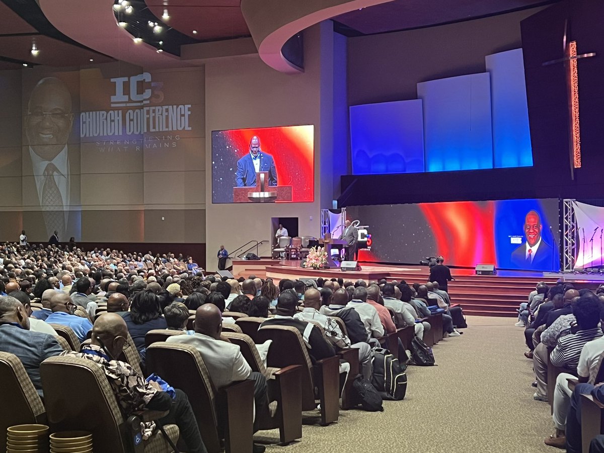 What a joy! IC3 Church Growth & Development Conference has started! We’re enjoying StoryTime with William Dwight McKissic
Senior Pastor & Founder, Cornerstone Baptist Church in Arlington, TX

#IC32024 #IC3