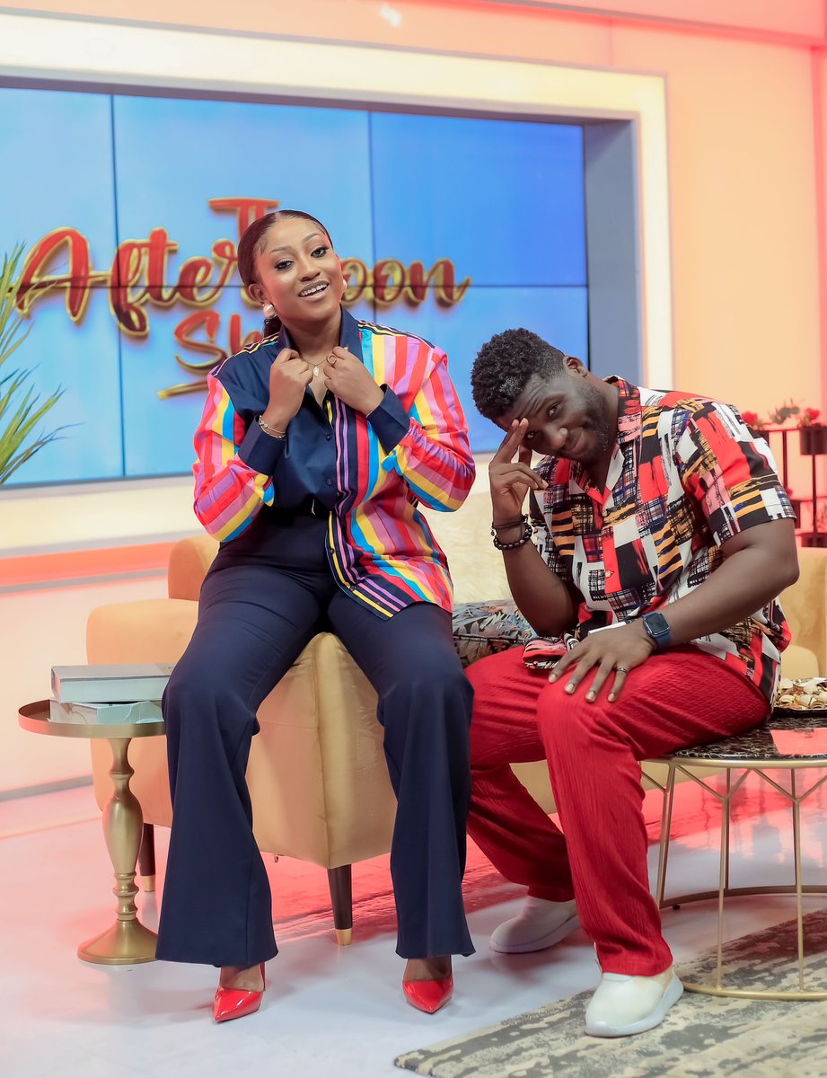 Never a dull moment on #TheAfternoonShow with @Anita_A_Akuffo and @godwinnamboh 😎

#TV3GH