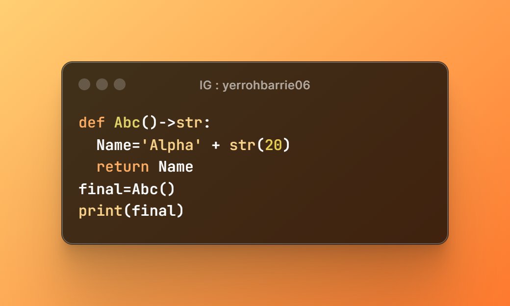 Exploring the power of Python with this dynamic function! 🐍 #coding #programming  🧠 #codetips #devlife
#codingskills #softwaredev #Python #CodeSnippet #Programming #CodeChallenge #SoftwareDevelopment #CodingLife