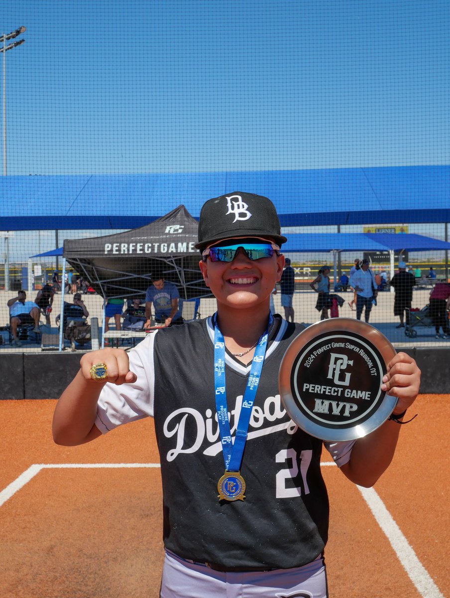 Perfect Game 12U Super Regional NIT🏜️⚾️ 🥇Champion: Scottsdale Dirtbags 12U- 2030 🥈 Finalist: Scottsdale Dirtbags 12U Gold 🏅 MVPitcher: Carlo Rivero 🏅 MVP: Julian De La Fuente