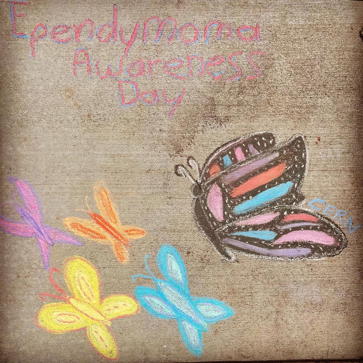 CERNfoundation's tweet photo. From home, we urge you to participate in an #epENDymoma awareness activity, helping to create a greater understanding of the disease. 

Show your support by sharing information about ependymoma with your friends and family: https://t.co/3NMX0ojRV2

#CERNButterfly https://t.co/TElR73zSJu