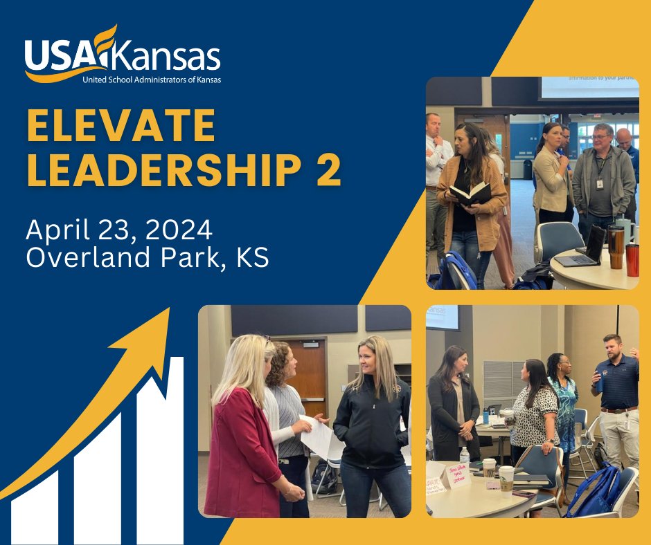It is our final day of Elevate Leadership 1 and 2 for the 2023/2024 school year, and we are spending it with our Suburban Cohort in Overland Park! This group is hard at work wrapping up their professional learning for the year! We can't wait for what's next! #elevateleadership