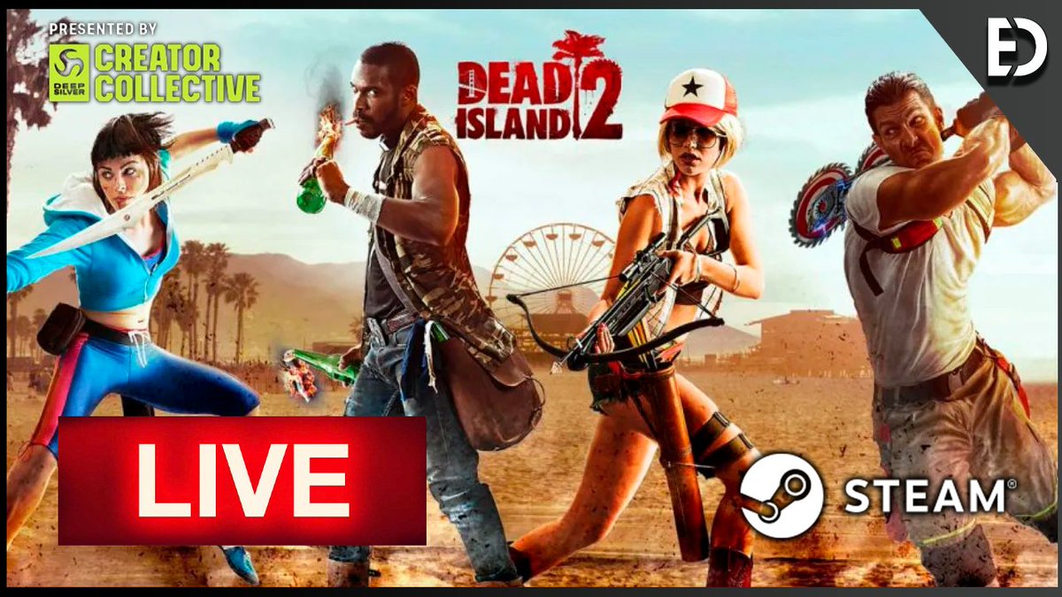 DEAD ISLAND 2 | Live de Lançamento na Steam/PC!
youtube.com/live/eB_rGEq0c…

Jogo cedido por @deepsilver no #CreatorsCollective ao canal!

#deadisland2 #di2 #steam