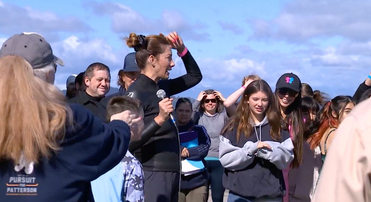 Dozens take the 'Plunge for Patterson' to benefit research for rare skin disorder buff.ly/3xOxcEg