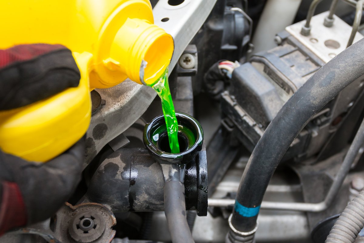 #CarCareTips Keep an eye on your coolant level to ensure there aren't any leaks. If you ever see the engine temperature warning light turn on, there might be something wrong with your coolant or the amount of coolant remaining.