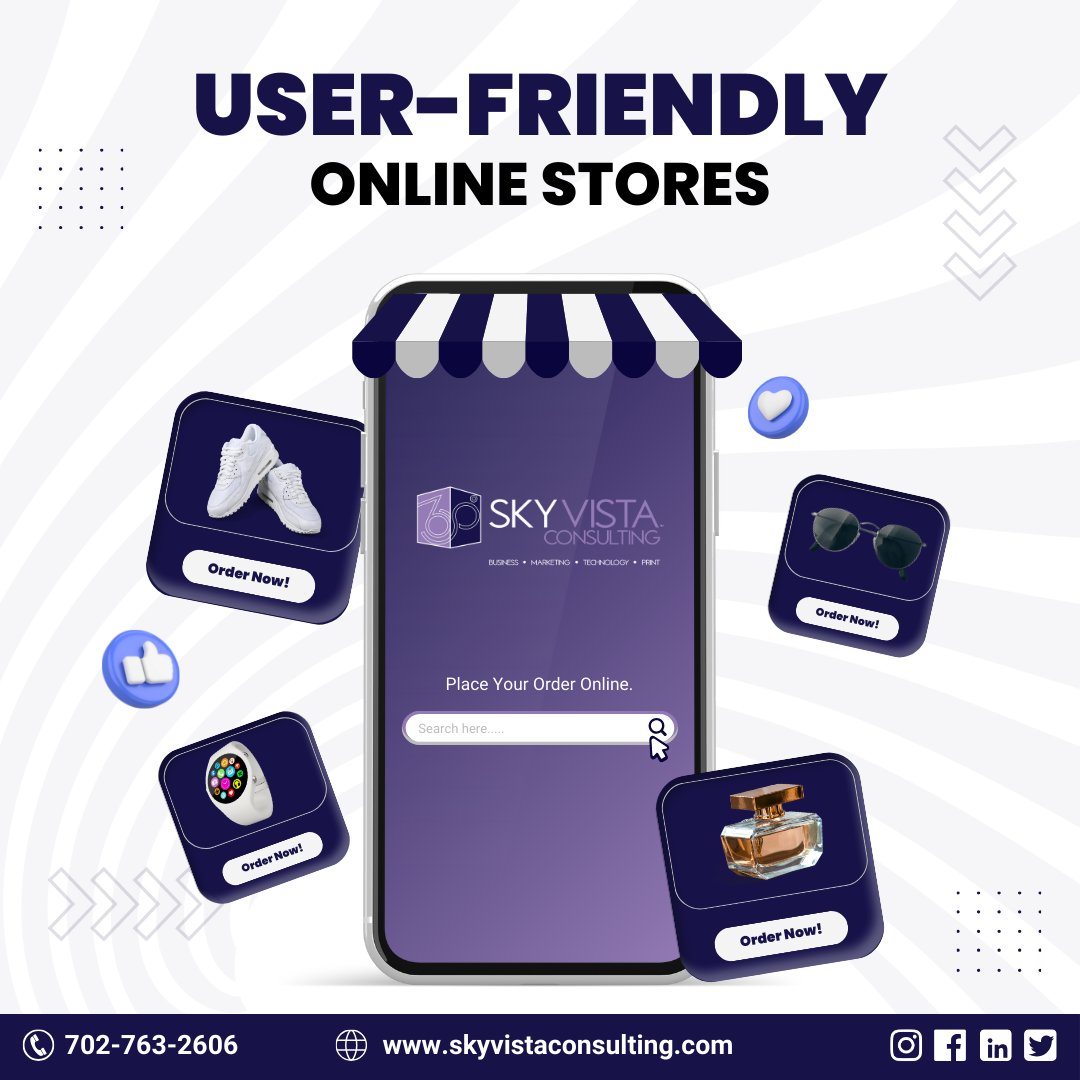 Simplify your shopping experience, browse with ease, and enjoy a seamless checkout.

Contact Us Today!

Email: hello@skyvistaconsulting.com
Website: skyvistaconsulting.com

#ShoppingExperience #OnlineStores #UserFriendlyStores #ShopSmartetr #ShopOnline #SkyVistaConsulting