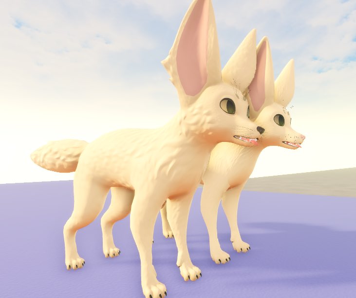 Made fur more fluffy #Roblox #RobloxDev
