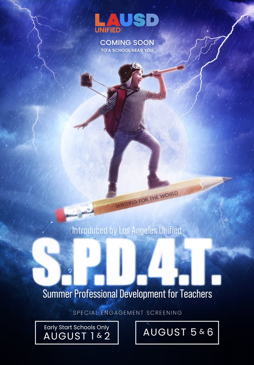 Teachers, don’t forget to include us in your summer plans! Save the dates for Aug. 1&2 (Early Start Schools Only) and Aug. 5&6. ⁦@UTLAnow⁩ ⁦@LASchools⁩ ⁦@LAUSDDepSupInst⁩ #leadlikeanolympian