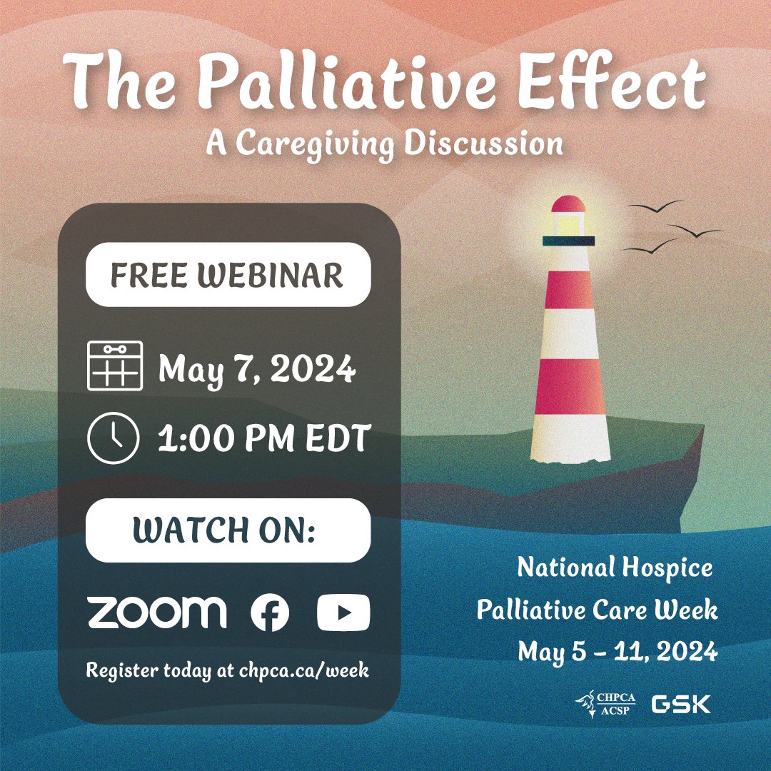 On May 7th, join us for a #NHPCW webinar, 'The Palliative Effect: A Caregiving Conversation'. Learn about the challenges of family caregiving, available support services, & why #PalliativeCareIsForYou. It's free! Register now: loom.ly/1LheSp4